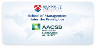 Bennett University’s School of Management Joins the Prestigious AACSB Business Education Alliance